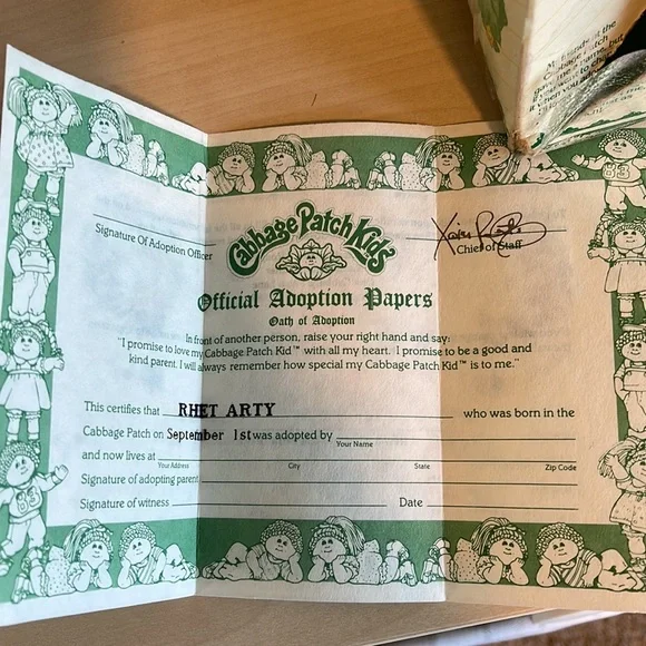 Vintage 1984 cabbage patch kid Rhett Arty - Picture 13 of 15